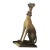 Mid 20th Century Porcelain Greyhound Statue For Sale