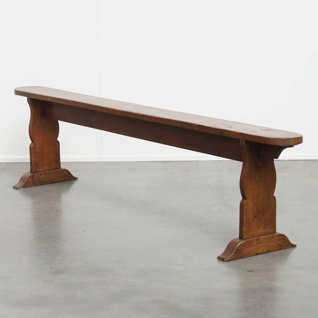 Antique Terracotta Hall Bench For Sale - Image 15 of 15