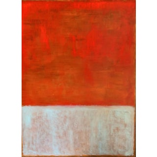 "N7" Contemporary Abstract Color Field Oil Painting by Ko Bhamra For Sale