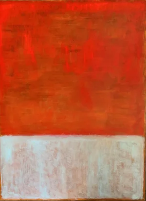 "N7" Contemporary Abstract Color Field Oil Painting by Ko Bhamra