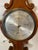 Victorian Mahogany Banjo Barometer by James H Kelly of Glasgow, 1880s For Sale - Image 4 of 8