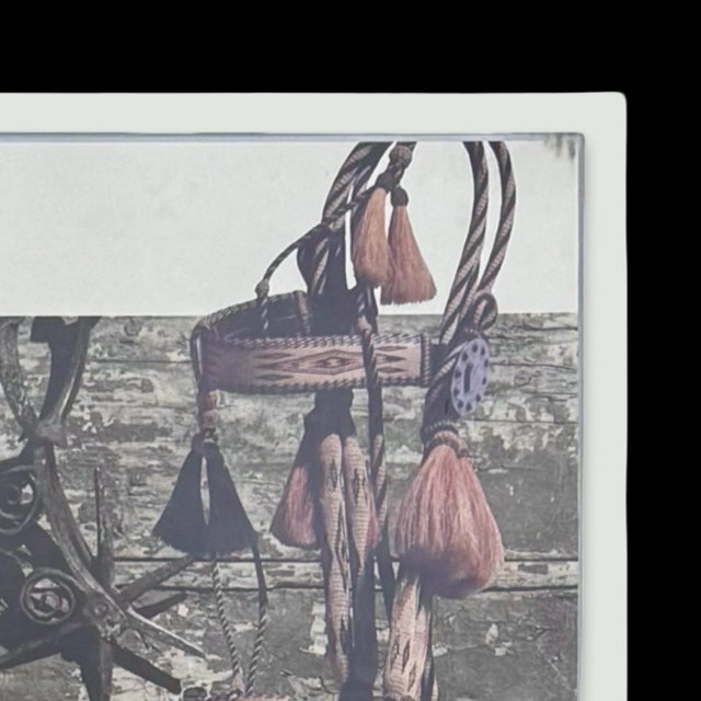 Vintage 1988 Gene Autry Museum Inaugural Large Print in Custom Acrylic Frame W/ Memorabilia For Sale In San Diego - Image 6 of 10