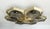 21st Century Hive Satin Brass Smoky Murano Flush Mount by Fabio LTD For Sale - Image 6 of 9