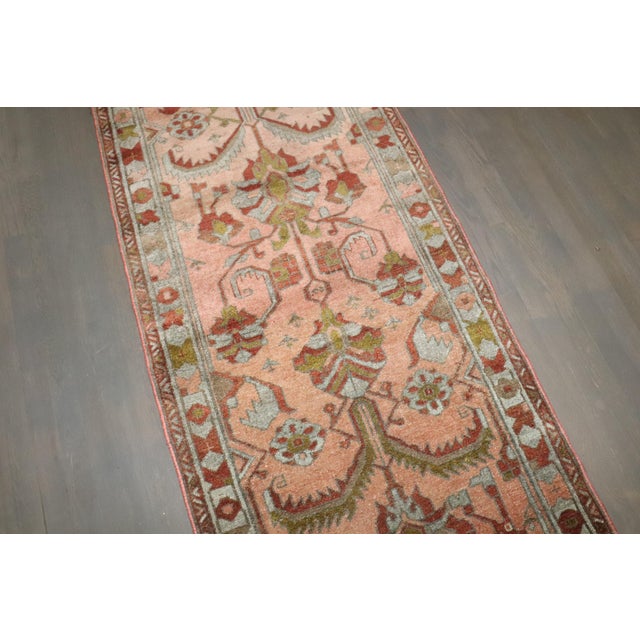 Textile Antique Zabihi Collection Persian Lilihan Runner - 2'8" x 16'9" For Sale - Image 7 of 10