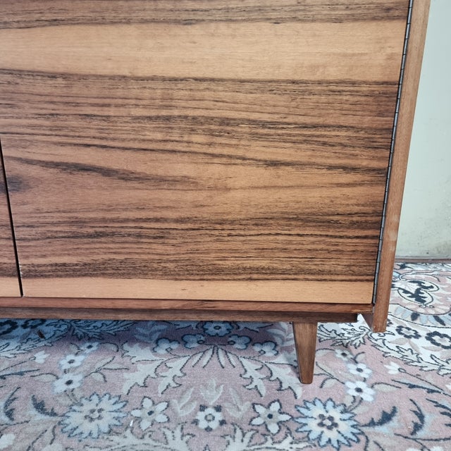 Vintage Wardrobe in Walnut from Tatra Nabytok, 1970s For Sale - Image 11 of 15
