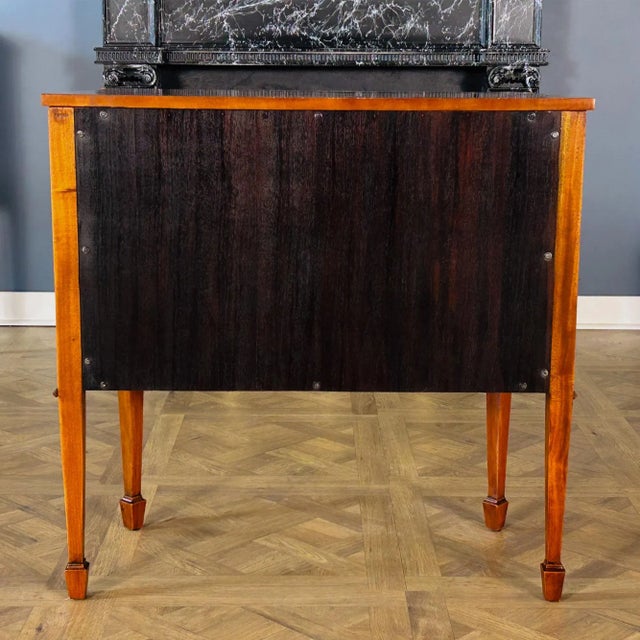 Niagara Furniture Burled Hepplewhite Chest For Sale - Image 9 of 9