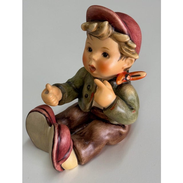 Hummel Goebel Germany European Wanderer 2060 Porcelain Ceramic Figurine 5082b For Sale - Image 14 of 17