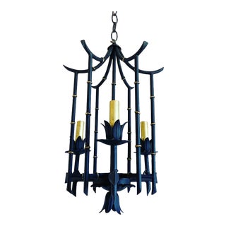 1960s Italian Pagoda Chandelier For Sale
