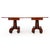 19th Century Fine Pair of American Classical Mahogany Card Tables, Massachusetts Ca. 1820 For Sale - Image 5 of 13