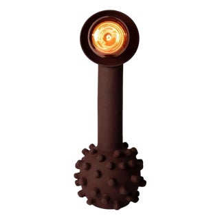 Headlight Sculptural Floor Lamp in Ceramic by Liliana Silva For Sale