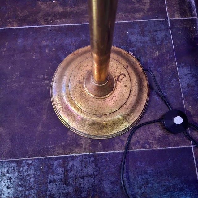 Art Deco Floor Lamp attributed to Pietro Chiesa, 1940s For Sale - Image 6 of 10