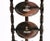 Traditional Antique Etagere Three Tiered Inlaid For Sale - Image 3 of 6