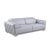 Contemporary Casa Milano Hexor Light Blue 3-Piece Living Room Set For Sale - Image 3 of 5