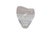 Mid century Steuben Glass "Lunar" crystal vase (circa 1960s), featuring a heavy clear blown-crystal form with a saddle /...
