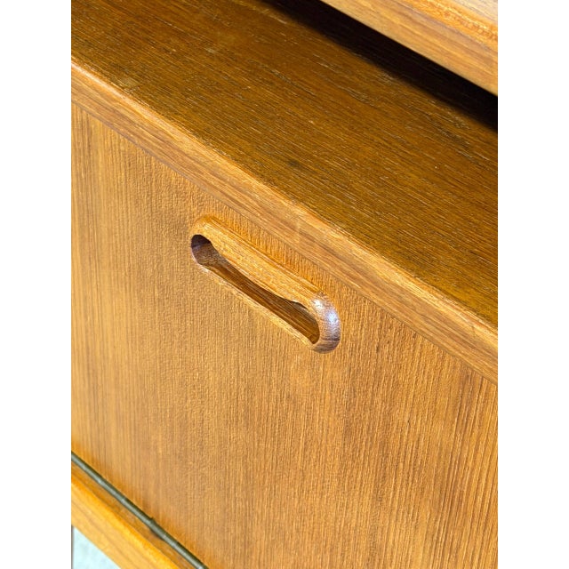 Wood Teak Wood Nightstand by Arne Vodder Danish Minimalist Side Table Denmark 1960s For Sale - Image 7 of 10