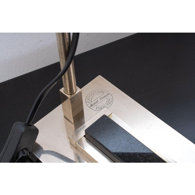 Table Lamps in Nickel Plated Brass and Granit by Marcel Breuer, 1920s, Set of 2 For Sale - Image 17 of 18