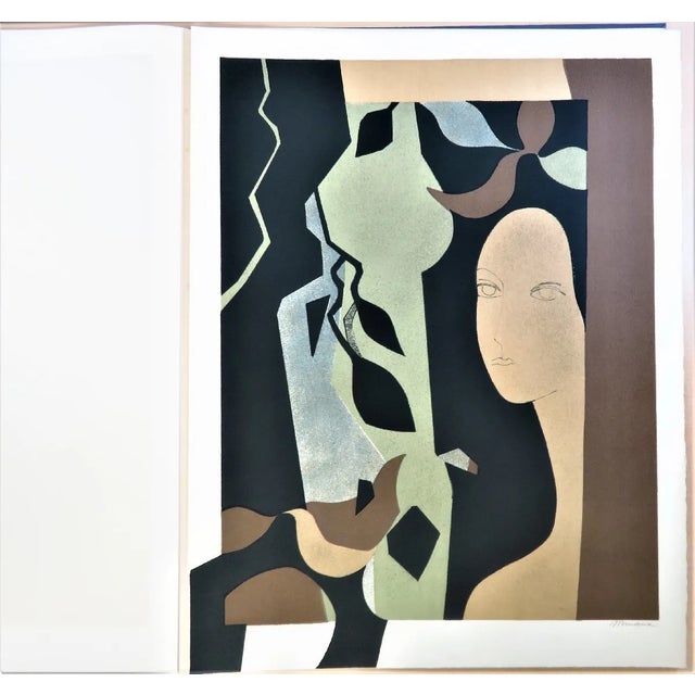 Artist: Andre Minaux Country: France Title: Helene – Helene Medium: Original Lithograph Marks: Hand-Signed & Numbered in...