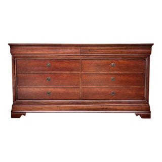 1980s Thomasville Impressions 68”w Dresser For Sale