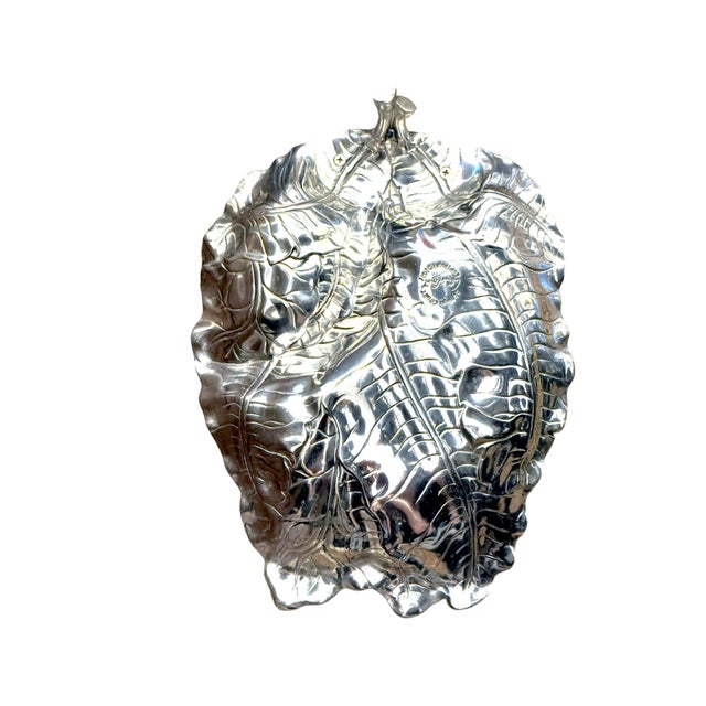 2003 Retired Arthur Court African Safari Tiger and Cub Tray For Sale - Image 10 of 11