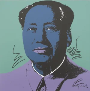 1986 Carnegie Museum of Art Andy Warhol Lithograph Mao 90