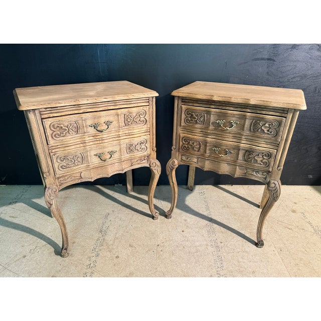 French Bedside Drawers, 1930, Set of 2 For Sale - Image 14 of 16