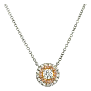Tiffany & Co., Soleste Diamond and Pink Diamond Necklace