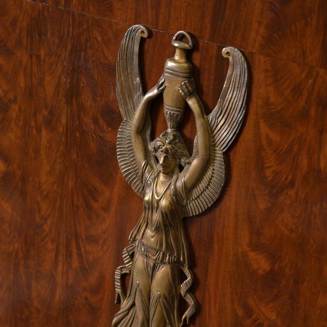 Antique Mahogany Wardrobe, France, 1810s For Sale - Image 5 of 8
