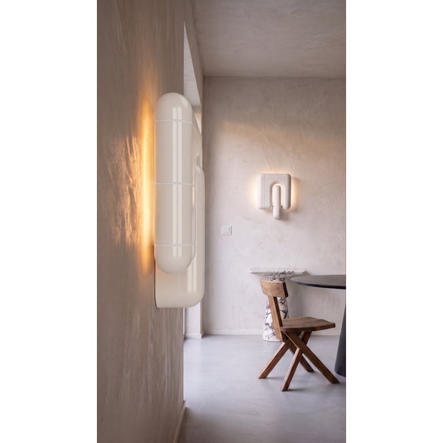 White U 013 Wall Lamp by Rollo Studio For Sale - Image 8 of 10
