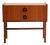 Scandinavian Bedside Table with Drawers, 1960s For Sale