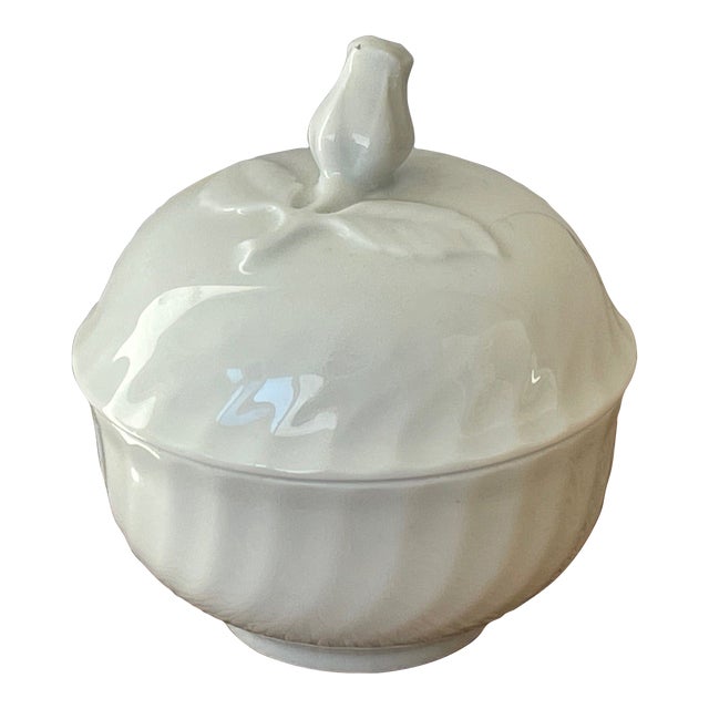 Mid 20th Century West German Porcelain Sugar Bowl From Kaiser For Sale