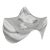 Vintage Alessi "Blip" 18/10 Stainless Steel Spoon Rest by Paolo Gerosa For Sale