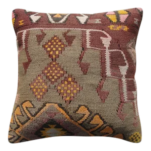 Kilim Rug Pillow Cover 16
