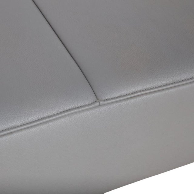DS-112 Ottoman in Grey Leather from de Sede For Sale - Image 4 of 9