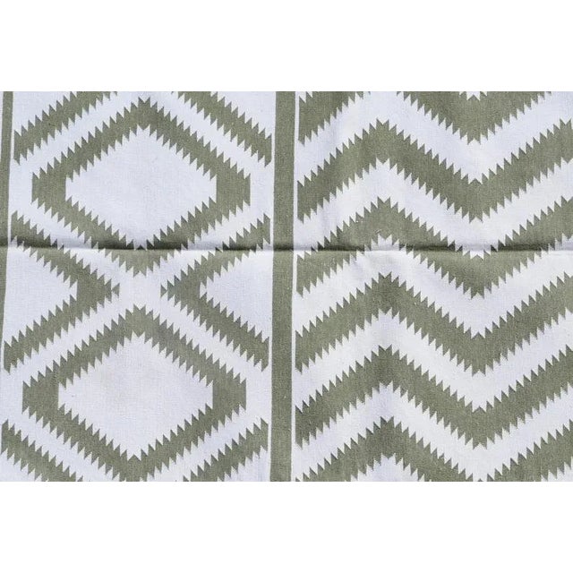 Casa Cosima Jytte Rug, 8x10, Olive For Sale - Image 4 of 5