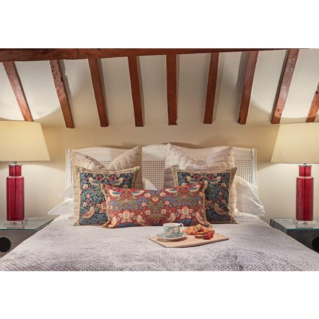 The original Strawberry Thief design was inspired by the crafty thrushes that stole strawberries in Kelmscott Manor's...