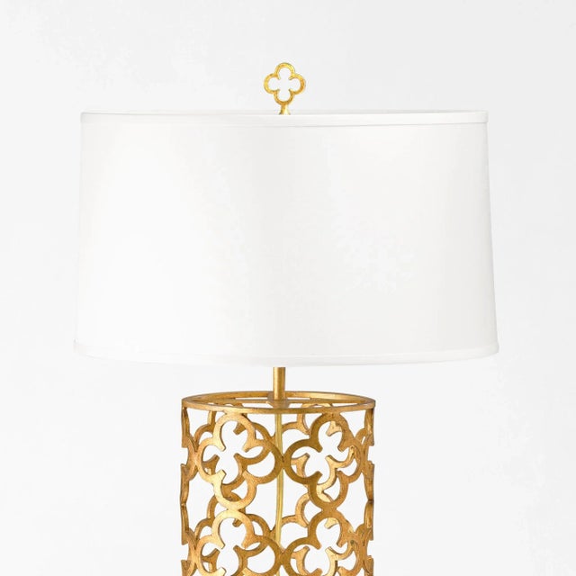 Contemporary Tara Gold Lamp For Sale - Image 3 of 3