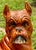 Life-size Italian Terracotta Boxer Statue for your consideration. The dog measures approx. 20 inches tall, 10 3/4 inches...