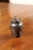 Petite English Electroplated Nickel on Silver Lidded Container with Flame Finial For Sale - Image 9 of 13
