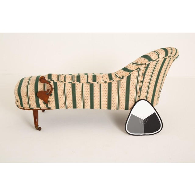 Victorian Chaise Lounges in Mahogany, 1860s For Sale - Image 9 of 10