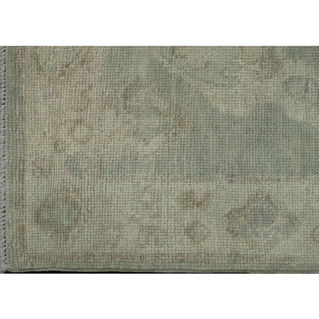 Turkish Oushak Rug 3' x 11' #17834 For Sale - Image 4 of 8