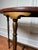 Traditional Edwardian Demi-Lune Solid Wood Accent Side Table For Sale In Houston - Image 6 of 12