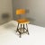 German Mid-Century Modern Industrial wood and metal chair, 1930s. Industrial chair with seat and back in shaped plywood...