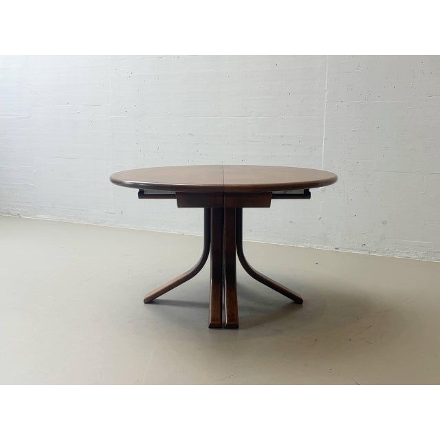Extendable Dining Table from Dietiker, Switzerland, 1970s For Sale - Image 14 of 15
