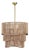 Nimes Drum Chandelier, Natural For Sale