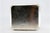 Matte Silver Cigarette Case with Cut Corners For Sale - Image 4 of 10