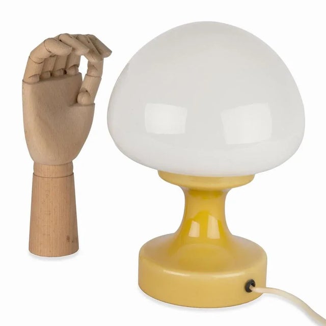 Glass Table Lamp, 1970s For Sale - Image 11 of 12