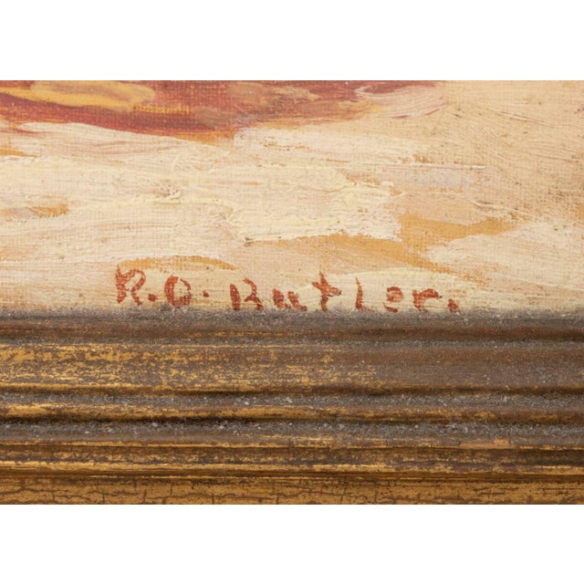 Rozel O. Butler "Market Scene, Southwest", Circa 1910 For Sale In New York - Image 6 of 9
