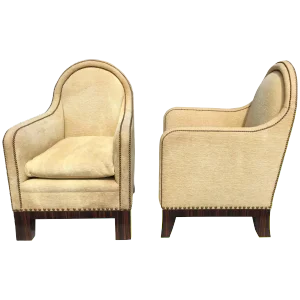 Mid-Century Modern Lounge Chairs - a Pair