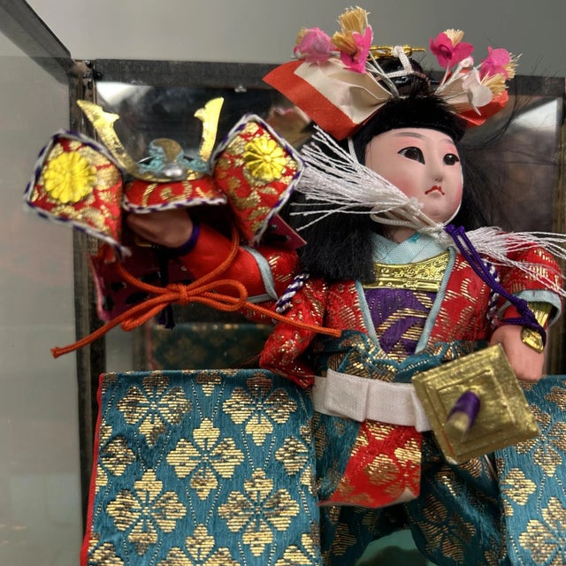 Mid-Century Samurai Satsuki Doll, Japan, 1950s-1970s For Sale - Image 9 of 16