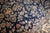 Persian Early 20th Century Zabihi Collection Oversize Manchester Wool Navy Persian Sarouk Rug - 11'6" x 25'2" For Sale - Image 3 of 12